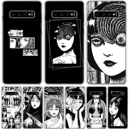 Japanese horror comic Tomie Phone Case for Samsung Galaxy A51 A71 A50 A70 A40 A30 A20E A10 A01 A21 A41 M30S A6 A7 A8 A9 Plus + C