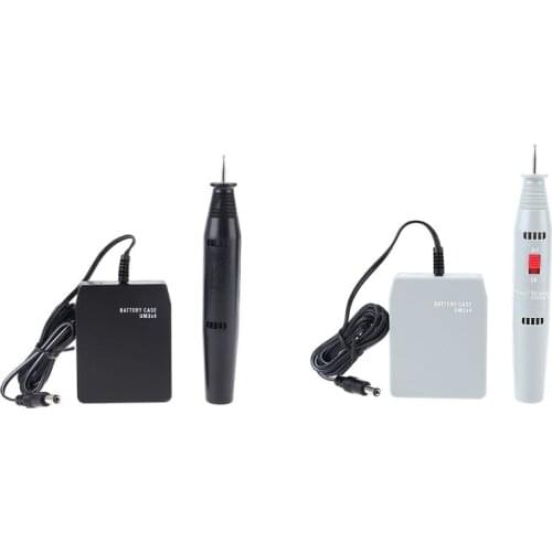 Electric Engraving Pen Metal Engraver with Diamond Tip Bit Lettering Carve Tool for Wood Stone Jewelry Glass