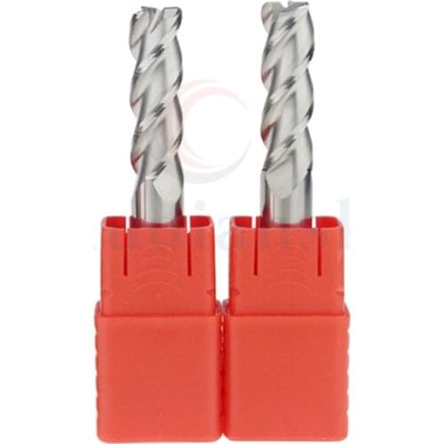 HRC55 Finishing Round nose milling cutter for aluminum 3-blade tungsten steel alloy end mill Carbide Milling Tools for CNC Lathe