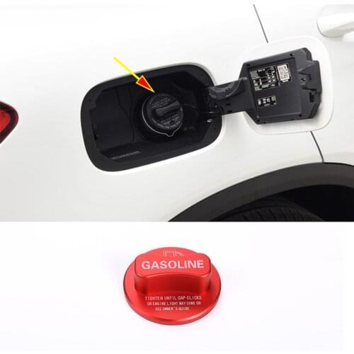 Alloy Gasoline Fuel Tank Cap Cover Trim for Mercedes Benz A/B/C/E/S/CLA/GLK/GLC Class W204 W205 W212 W213 W176 W222 X253