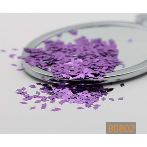 2020 Fashion beautiful diamond nail a piece of glittering sequins decorating tools light purple bagged B0802