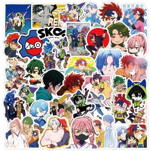 10/30/50PCS SK8 the Infinity Anime Graffiti Stickers Luggage Skateboard Cute DIY Cool Waterproof Cartoon Decal Sticker Kid Toys
