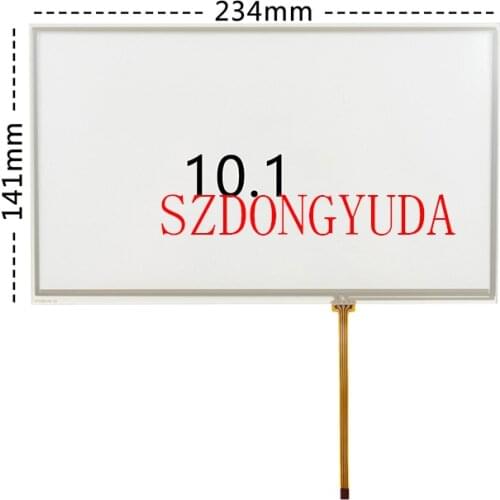 New 10.1 inch touch screen digitizer glass panel touch sensor glass 234*141 234mm*141mm