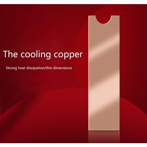 Cooling Copper Sheet M.2 Heatsink NVME Heat Sink NGFF M.2 2280 Thermal Conductivity Silicone Wafer Cooling Fan Cooler