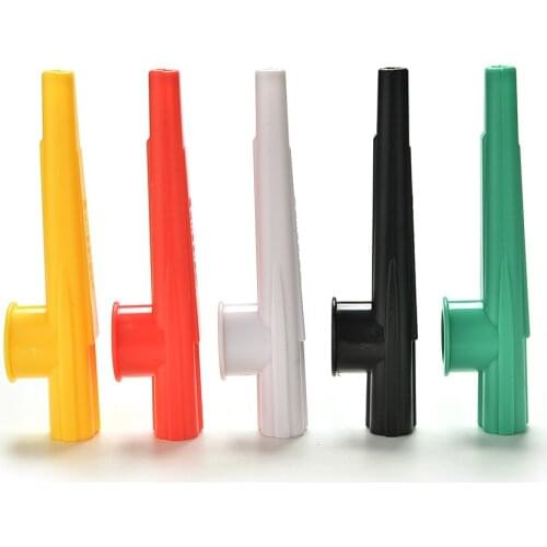 Plastic Kazoo 5 Mixed Color Wind Instrument Kazoo Instrument Gift Instrument for Kids Party Supplies Cheerleading Whistle