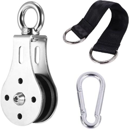 Bearing Pulley Home Gym Stainless Steel Accessories for Fitness Lifting Cable Machine Workout Fitness Equipment