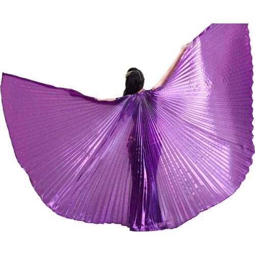 2018 Professional Belly Dance Costume Isis Wings (no Stick) 10 Colors