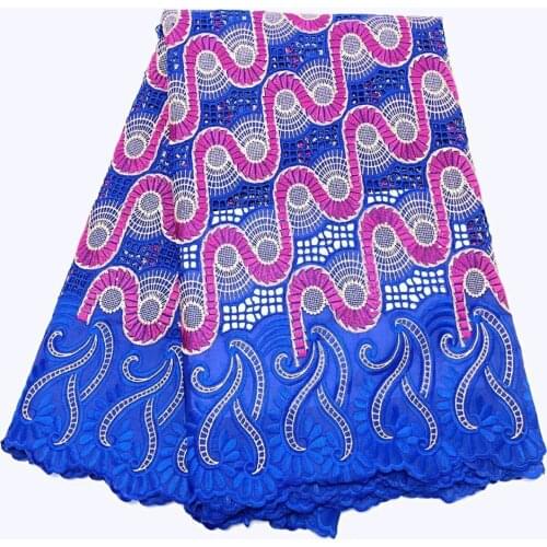 Swiss voile lace in switzerland latest african lace fabric high quality swiss lace fabric 5yards cotton fabric for dress