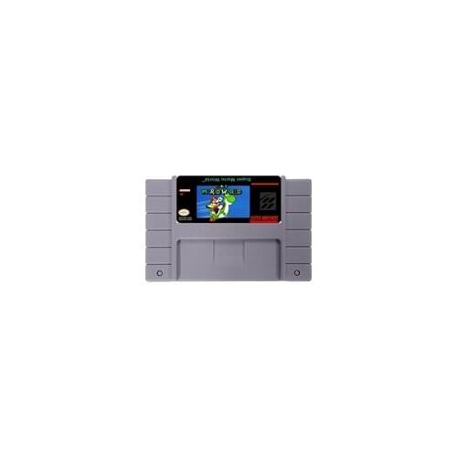 Save File Super Marioed World NTSC 16 Big Gray Game Card For USA Version Game Player