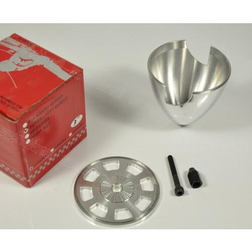 1PC 3.75inch/95mm CNC Alooy Aluminum Prop Spinner For RC Gas Airplane 2 Blades