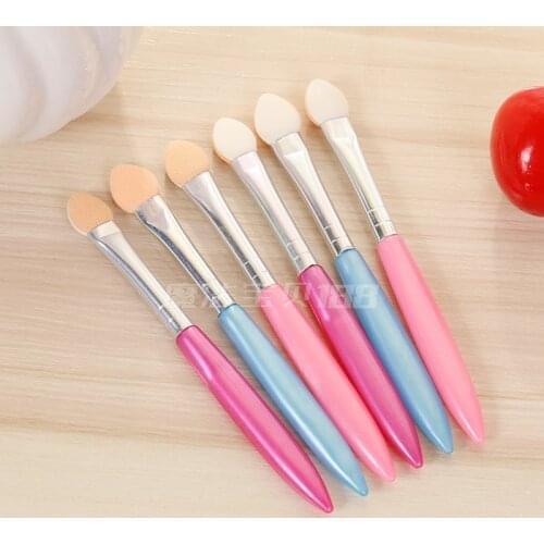 100sets 10pcs/set Hot Selling Beauty Makeup Cosmetics Eye Shadow Eyeliner Brush Sponge Applicator Tool fashion
