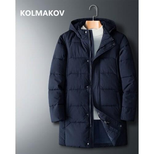 2019 Mens winter Parkas Casual fashion Coat thick Winter jackets Hooded Classic Overcoats men size L-7XL 8XL