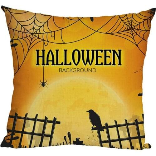 40x40cm 45x45cm Happy Halloween Pillowcase Throw Cushion Pillow Cover Printing Cushion Pillow Case Bedroom Office 6