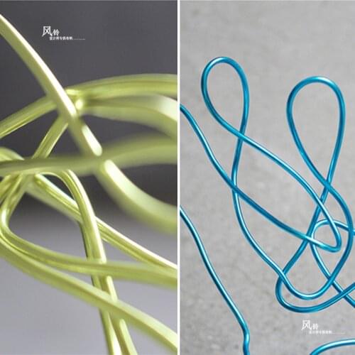 Aluminum Stiff Wire Arbitrary Fold DIY Handicraft Decoration Jewelry Designer Accessories
