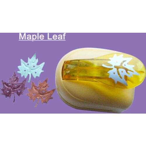 Free Ship Maple Leaf Shaper Craft Punch Foam Puncher Child Handmade DIY Toys Paper Cutter Hole Punch Scrapbook Embossing Device
