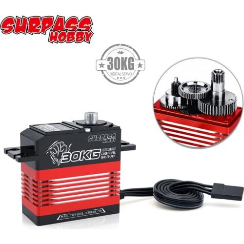 Brushless racing servo Surpass Hobby S3000BL Brushless Motor 32KG Full Metal Gear Servo for 1/6 1/8 1/7 RC Car Buggy Boat Robot