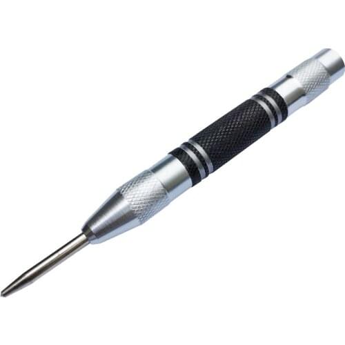Center Punch Tool Automatic Center Pin Punch Hole Punch Machinists And Carpenters Tool Wood Press Dent Marker Woodwork Tool Dril