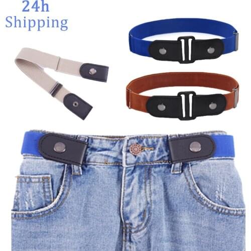 No Buckle Stretch Elastic Waist Belt for Women/Men,Buckle-Free Belt for Jean Pants,Dresses,No Hassle Waist Belt