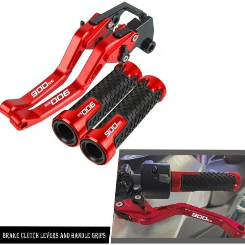 Motorcycle Accessories Brake Clutch Lever Handlebar Grip Handle Hand Grip Aluminum For DUCATI 900SS 900Sport 1999-2002 2001 2000