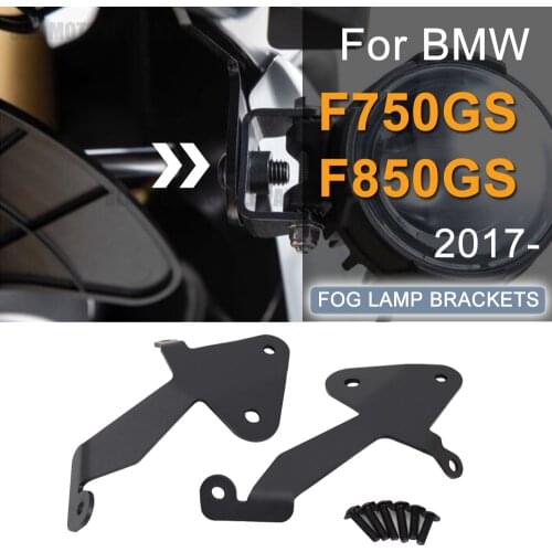 NEW Motorcycle Fog lamp Spotlight Bracket Holder Spot Light Mount F 750 850 GS 2021 2020 2019 2018 For BMW F750GS F850GS 2017