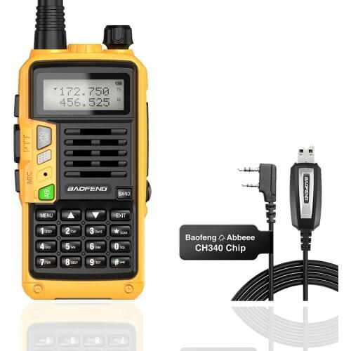 Newset BAOFENG UV-S9 Plus 10W Powerful UHF VHF Dual Band Walkie Talkie Ham Radio Handheld Transceiver