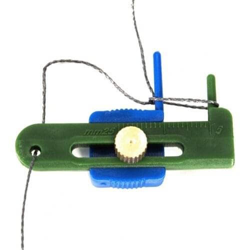 Adjustable Hook Line Tier Portable Loop Calibration Fishhook Tie Knotter for Fishing Bait Lure Outdoor Fishing Accessories