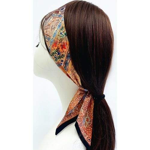 Luxury brand bag scarf designer womens hair scarf fashion tie bag handle ribbon headband accessories ​girls neck scarf shawl