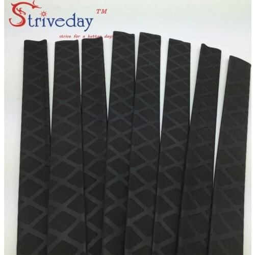 1 meter 5color 28mm heat shrinkable tube DIY fishing rod racket anti-skid lightning protection handle jacket insulation pattern