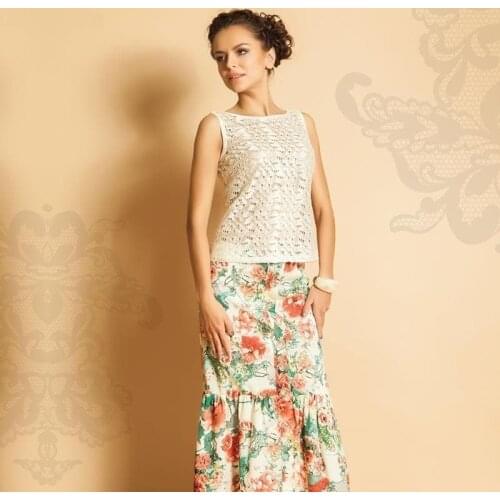 TOP DESIGN Openwork Blouses