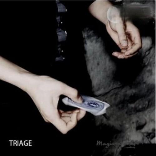 Free shipping! Triage (Gimmick+online instruct) - Magic Trick,Close up,Fun Magic,Party Magic,street magic props,stage,illusions