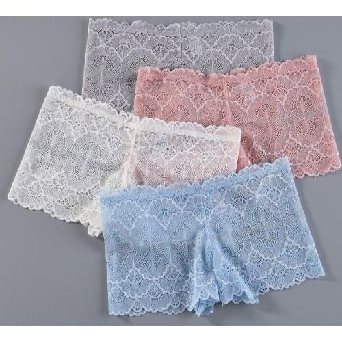 2pcs/Lot Lace Panties For Women Seamless Briefs Lingerie Sexy Pants Underwear Panty Hip Up Boyshort Female Underpants Thong