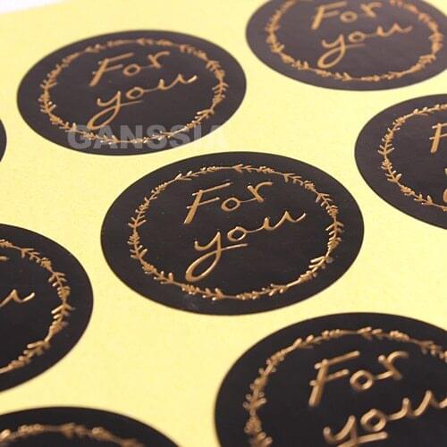 100pcs/lot Dia 3.5cm Vintage series Seal Stickers Simple Gift sticker stationery Packing Labels Bakery gifts supplies (ss-1502)