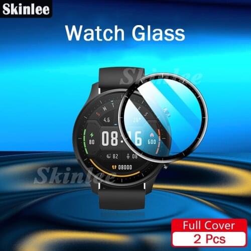 2 pcs Tempered Glass Protector Cover For Garmin Venu SQ Music Smart Watch Screen Protection Film For Garmin Venu 2 Film Case