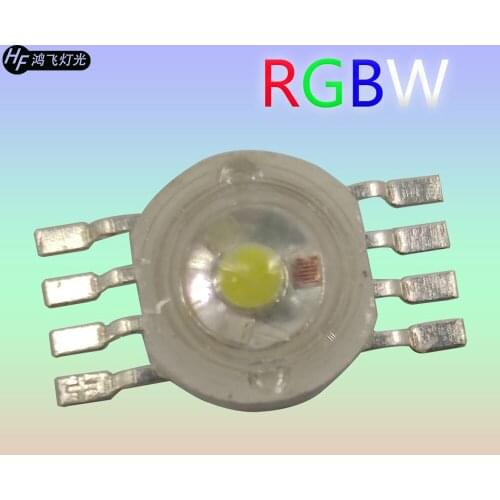 50pcs/ 12W RGBW 4in1 LED lamp beads stage par led light beads