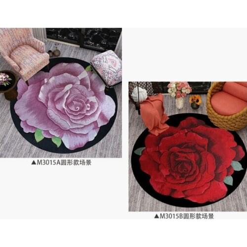 Flowers on carpets 100% Wool Ingredient for Hallway Aisle Corridor doorway Full size Mat Rugs Decoration Floor rug floral carpet