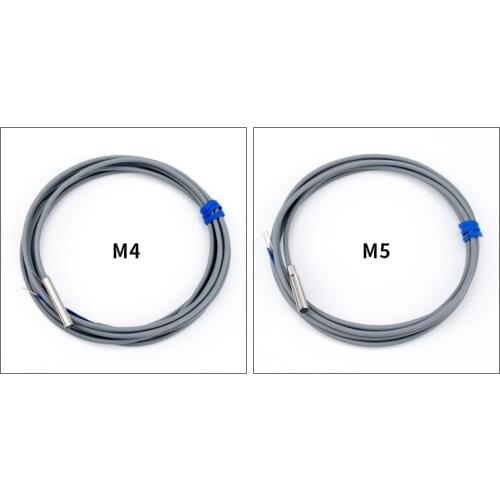 M4 M5 proximity switch sensor inductive metal sensor ultra-small inductive switch 24V Detection distance 0.8mm 1mm 1.2mm 1.5mm