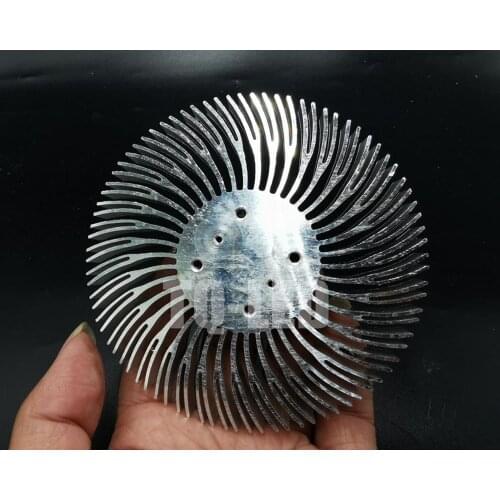 Diameter 90mm Height 10mm Heatsink 10W High Power Led COB Aluminum Radiator
