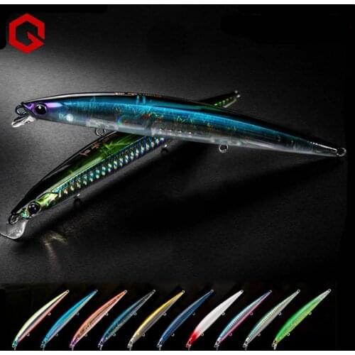 Genius Fishing Lure 15g 128mm Sinking Minnow Freshwater Seawater 3D Fishing Tackle Wobblers Mandarin Carp Artificial Hard Bait