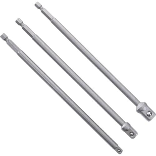 Electric Wrench Extension Bar Drill Bit Socket Adaptor Extender Durable Tools