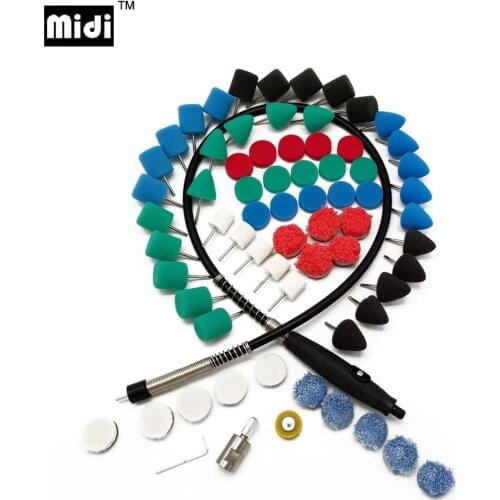 Mini Polishing Kit For Car Beauty Detailing Polisher Extention Tools Car Polishing Pad Kit for Rotary Polisher