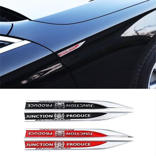 Car modified car sticker Metal car decoration sticker JP car standard car tail standard side door sticker leaf plate label