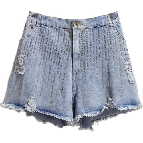 Plus Size 6XL 5XL 4XL 3XL 2XL Women Summer Short Pants Femme Casual Style Elastic Waist Shorts Slim Shorts For Mujers