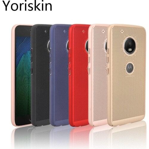 New Honeycomb Style Dissipation Cooling Housing Function Cover For Motorola Moto G5 Plus Anti-shock Hard Back Phone Case