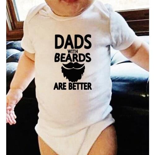 Clothing for Babies Winter Jumpsuit Kids Newborn Girl Outfit Infant Boy Winter Clothes Girls Winter Rompers Dads with Beards