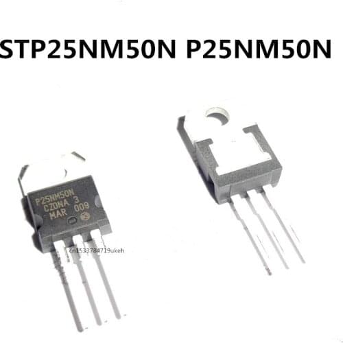 Original 5pcs/ STP25NM50N P25NM50N TO-220 500V 25A