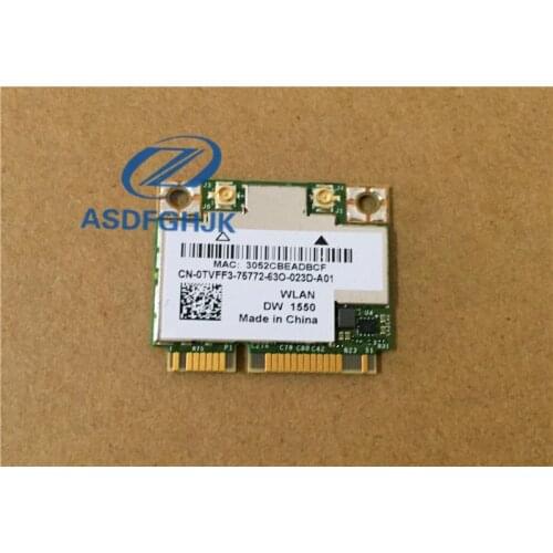 Original FOR Dell Wireless DW1550 Precision M4800 WiFi Card Bluetooth 4.0 H PN. TVFF3 0TVFF3 CN-0TVFF3 100% Test ok