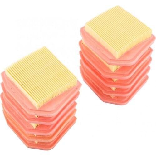 10Pcs Durable Air Filter Replacement Brush Parts Kit For Stihl FS410 FS460 FS240 FS260 FS360 Trimmer Air Filter Mowers Parts