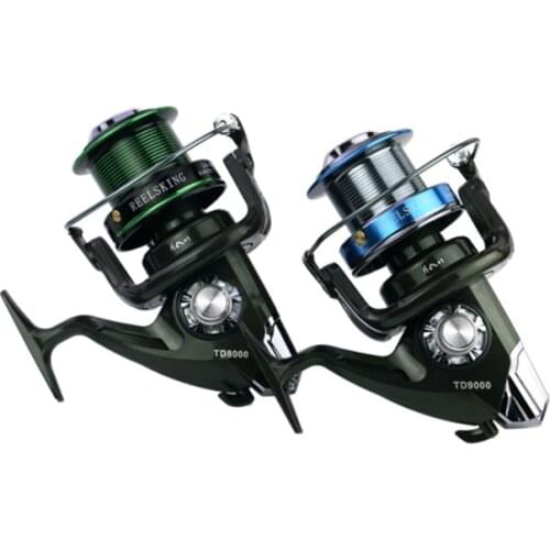 New 14+1BB 4.9:1 Fishing Reel Left/Right Interchangeable Super Big Sea Fishing Wheel Metal Spinning Surfcasting Fishing Reel