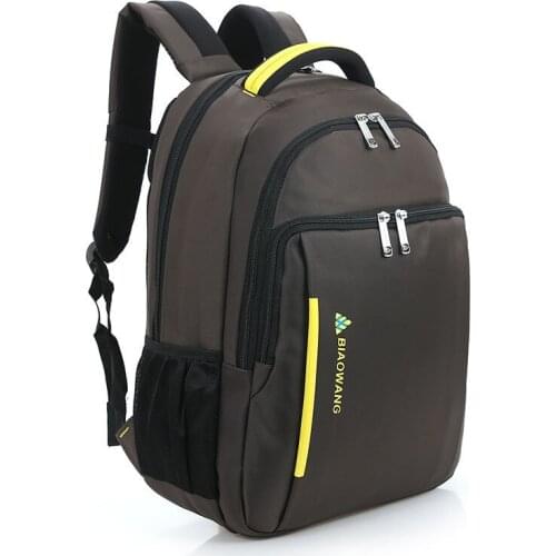 New Fashion Mens Backpack Bag Male Multifunction Nylon Laptop Backpack Computer Bag high school student college travel bag