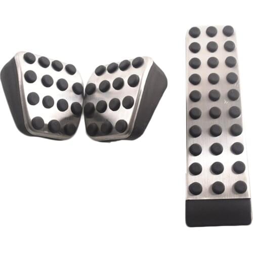 Sport Comfortable stainless Brake Footrest Pedal for Mercedes W124 W202 W203 W140 W208 W210 W211 W220 C43 E55 CL55 S55 E320